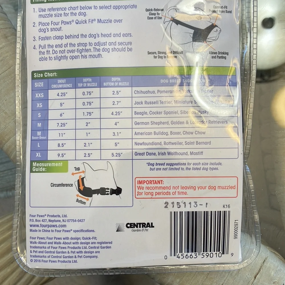 Walk-About Quick-Fit Muzzle - Picture 3 of 3